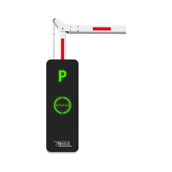 TEMID (ZKTeco) BGM1145R-90-LED Комплект шлагбаум со складывающейся стрелой c подсветкой 4.5м