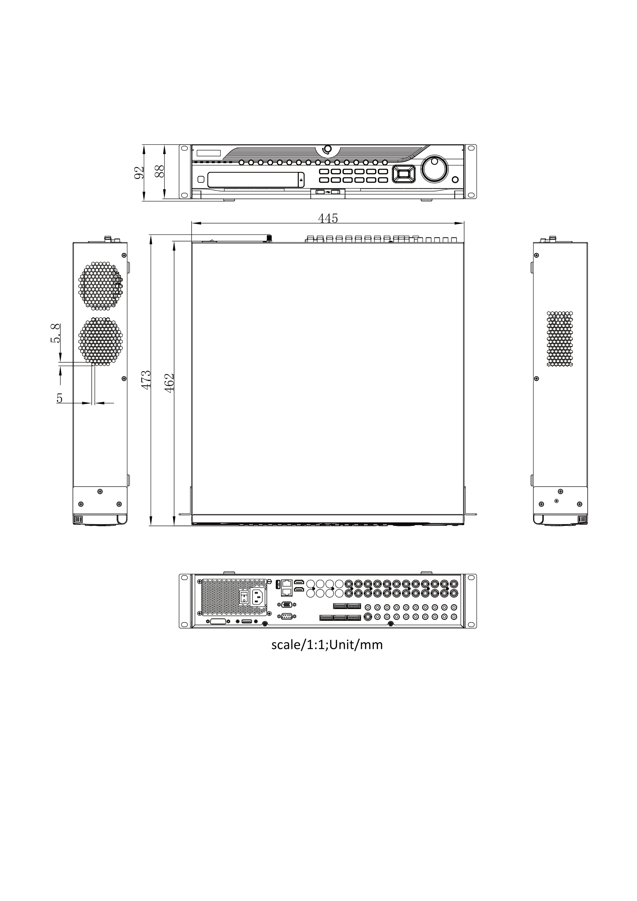 HikVision iDS-9032HUHI-M8/S Видеорегистратор Гибридный