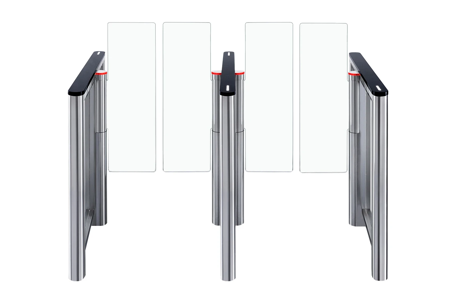 PERCo-STD-11 (SDС-11M) Турникет распашной Секция двусторонняя с крышкой из камня (без учета створок)