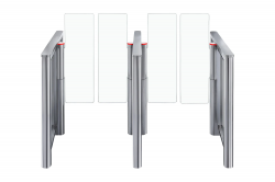 PERCo-STD-11 (SDС-11S-NR) Турникет распашной с крышкой из нержавеющей стали (без учета створок)