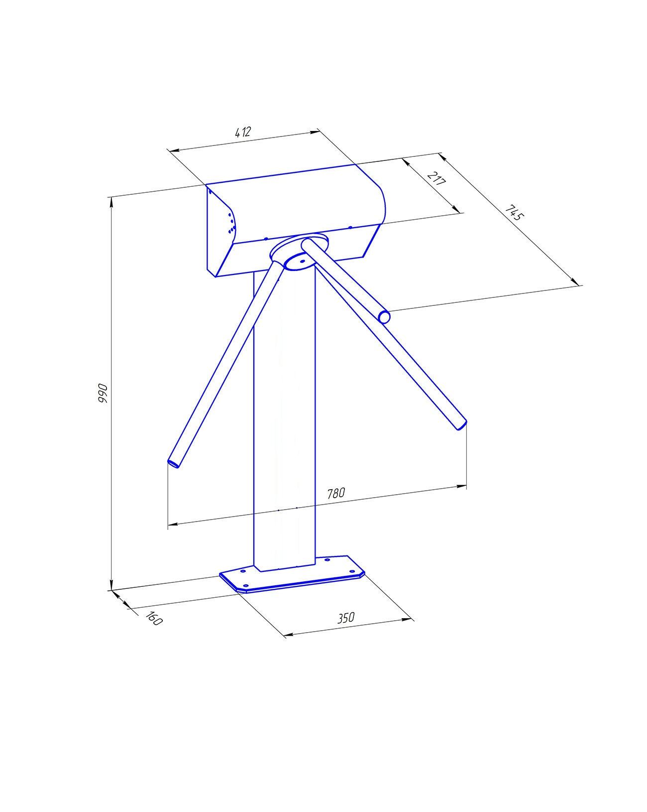 Ростов-Дон Т9М1-02 Турникет