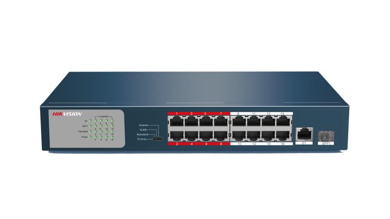 HikVision DS-3E0318P-E (B) коммутатор