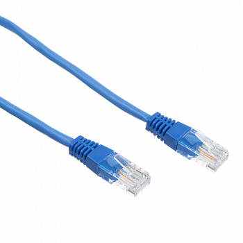 W&T WT-2038A2 blue Патч-корд