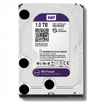 Western Digital Purple WD10PURZ 1Тб Жесткий диск