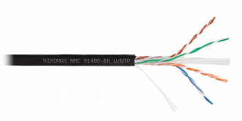 NIKOMAX NMC 9140B-BK Кабель U/UTP 4 пары NIKOMAX NMC 9140B-BK Кабель U/UTP 4 пары