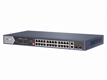 HikVision DS-3E0528HP-E Коммутатор HikVision DS-3E0528HP-E Коммутатор