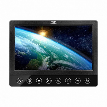 Space Technology ST-M102/7 (S) черный Видеодомофон Space Technology ST-M102/7 (S) черный Видеодомофон