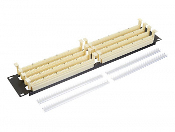 Netko Кросс типа 110 19" на 200 пар, 2U  Netko Кросс типа 110 19" на 200 пар, 2U