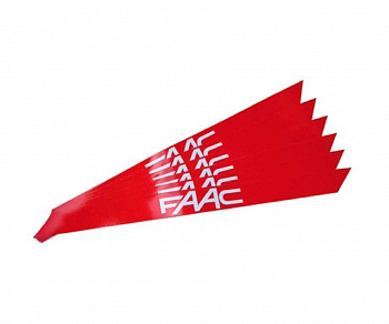 FAAC Наклейки светоотражающие на стрелу комплект 6 шт FAAC Наклейки светоотражающие на стрелу комплект 6 шт