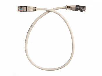 Technolink Патч-корд FTP4 cat 5e, 0.5м, ВС, серый, литой коннектор