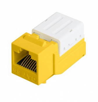 NIKOMAX NMC-KJUD2-FT-YL Модуль-вставка типа Keystone NIKOMAX NMC-KJUD2-FT-YL Модуль-вставка типа Keystone