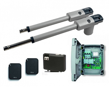 Установка автоматики распашных ворот NICE TOO3000KLT Установка автоматики распашных ворот NICE TOO3000KLT