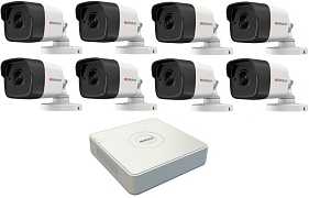 Комплект видеонаблюдения HiWatch IP KIT-8/35 на 8 камер 2Mp