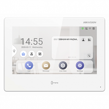 HikVision DS-KH9310-WTE1(B) Видеодомофон  HikVision DS-KH9310-WTE1(B) Видеодомофон