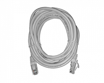 Netko Патч-корд UTP4 cat 5e, 5,0м, ВС, LSZH, белый, литой коннектор Optima Netko Патч-корд UTP4 cat 5e, 5,0м, ВС, LSZH, белый, литой коннектор Optima