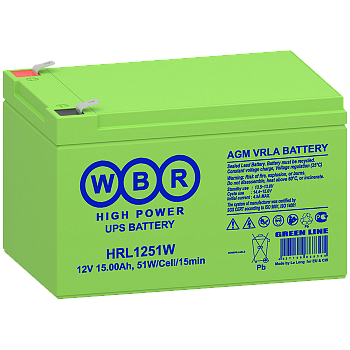 WBR HRL1251W Аккумулятор