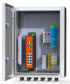 MASTERMANN 6 УТП 8КУ Коммутационный термошкаф MASTERMANN 6 УТП 8КУ Коммутационный термошкаф