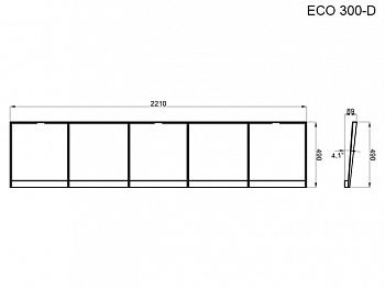 CAME PSGRC-ECOD Комплект для организации навеса