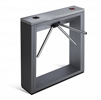 PERCo-TTD-03.2G (стандартные преграждающие планки) Тумбовый турникет-трипод