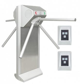 CARDDEX STL-04С (нерж) Комплект двухпроходного турникета CARDDEX STL-04С (нерж) Комплект двухпроходного турникета
