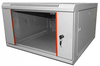 Netko Шкаф настенный 15U серия WM (600х650х770), передняя дверь стекло, разборный, серый Netko Шкаф настенный 15U серия WM (600х650х770), передняя дверь стекло, разборный, серый