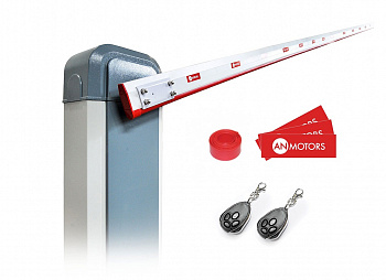 AN-Motors ASB6000R Комплект шлагбаума с овальной стрелой 6,25 м