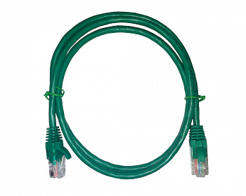 Netko Патч-корд UTP4 cat 5e, 1,0м, ВС, LSZH, зеленый, литой коннектор Optima Netko Патч-корд UTP4 cat 5e, 1,0м, ВС, LSZH, зеленый, литой коннектор Optima