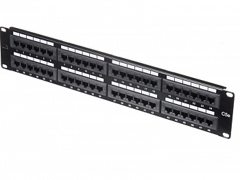 Netko Патч-панель UTP, 19", 48 портов RJ45, cat.5е, 2U, Dual Type, Expert CKC Netko Патч-панель UTP, 19", 48 портов RJ45, cat.5е, 2U, Dual Type, Expert CKC