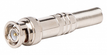 Штекер BNC под винт с пружиной металл  BC19 Штекер BNC под винт с пружиной металл  BC19