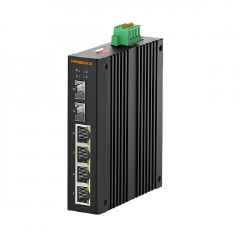 GIGALINK GL-SW-G006-04PSG-I Неуправляемый промышленный коммутатор GIGALINK GL-SW-G006-04PSG-I Неуправляемый промышленный коммутатор