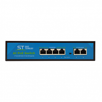 Space Technology ST-S140POE (2М/100W/А) PRO резервируемый версия 2 Коммутатор