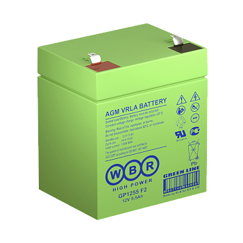 WBR GP1255 F2 Аккумулятор
