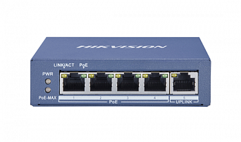 HikVision DS-3E0505P-E/M коммутатор HikVision DS-3E0505P-E/M коммутатор