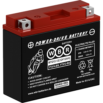 WBR MTG12-12 Аккумулятор