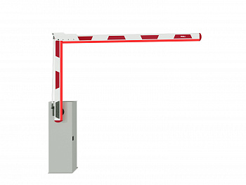 PERCo GS14 Шлагбаум со складной стрелой прямоугольного сечения 3 м PERCo GS14 Шлагбаум со складной стрелой прямоугольного сечения 3 м