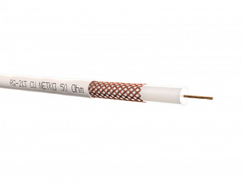 Netko Кабель коаксиальный RG213, 50 Ом (CU, оплетка 144 нити CU), белый (100м) Optima Netko Кабель коаксиальный RG213, 50 Ом (CU, оплетка 144 нити CU), белый (100м) Optima