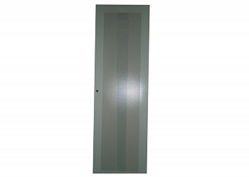 Netko Дверь для шкафа TS,T2 металл 42U ширина 600 мм серая с перфорацией  Netko Дверь для шкафа TS,T2 металл 42U ширина 600 мм серая с перфорацией