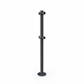 OXGARD Стойка ограждения Т-образная с 2-мя полупетлями (ВЗР1996R-09.21)