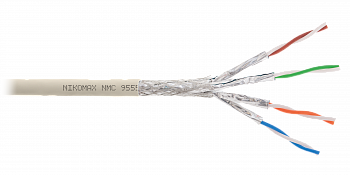 NIKOMAX NMC 9555L-IY Кабель S/FTP 4 пары NIKOMAX NMC 9555L-IY Кабель S/FTP 4 пары