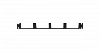 NIKOMAX NMF-RP04-BL-MS-L-1U-BK Коммутационная панель 19" серии MS