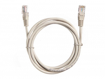 Technolink Патч-корд "C" UTP4 cat.5е, 1.5м, CCA, LSZH, серый, литой коннектор