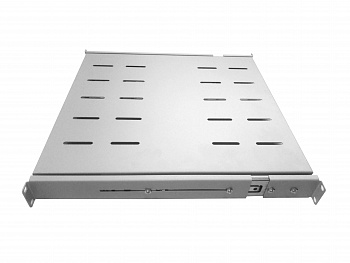 Netko Полка выдвижная для шкафа гл. 800 (482.6*450*43.6), с ушками, серая "А"