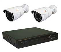Комплект видеонаблюдения Hunter IP KIT-2/55 на 2 камеры 1,3Mp