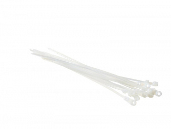 Netko Стяжка нейлоновая 200*4 / 50 шт под винт (белая) Netko Стяжка нейлоновая 200*4 / 50 шт под винт (белая)