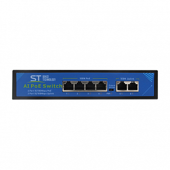 Space Technology ST-S46POE (2М/65W/А) PRO (версия 4) Коммутатор Space Technology ST-S46POE (2М/65W/А) PRO (версия 4) Коммутатор