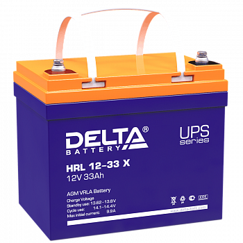 Delta HRL 12-33 X Аккумуляторная батарея Delta HRL 12-33 X Аккумуляторная батарея