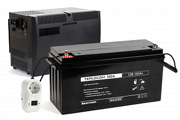 BASTION TEPLOCOM-500+65 Optimum + TBS Источник бесперебойного питания BASTION TEPLOCOM-500+65 Optimum + TBS Источник бесперебойного питания