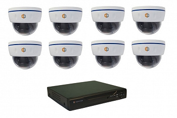 HUNTER IP KIT-8/73 Комплект видеонаблюдения на 8 камер 1Mp HUNTER IP KIT-8/73 Комплект видеонаблюдения на 8 камер 1Mp