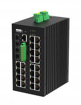 GIGALINK GL-SW-G207-24P4ST-I Управляемый промышленный L2+ коммутатор GIGALINK GL-SW-G207-24P4ST-I Управляемый промышленный L2+ коммутатор