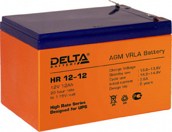 Delta HR12-12 Аккумулятор Delta HR12-12 Аккумулятор